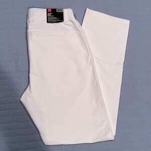 Men's Under Armour White Golf Pants, NWT, size 34/32